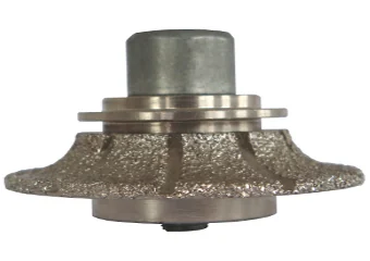 Vacuum Brazed Diamond Router Bit — Brazed router bit for corners and cut-outs