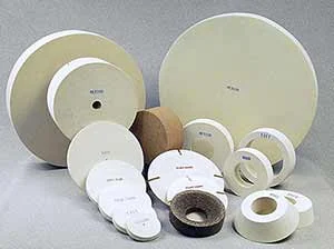 Wool Felt Polishing Wheels — Wool felt wheels for high gloss with cerium oxide