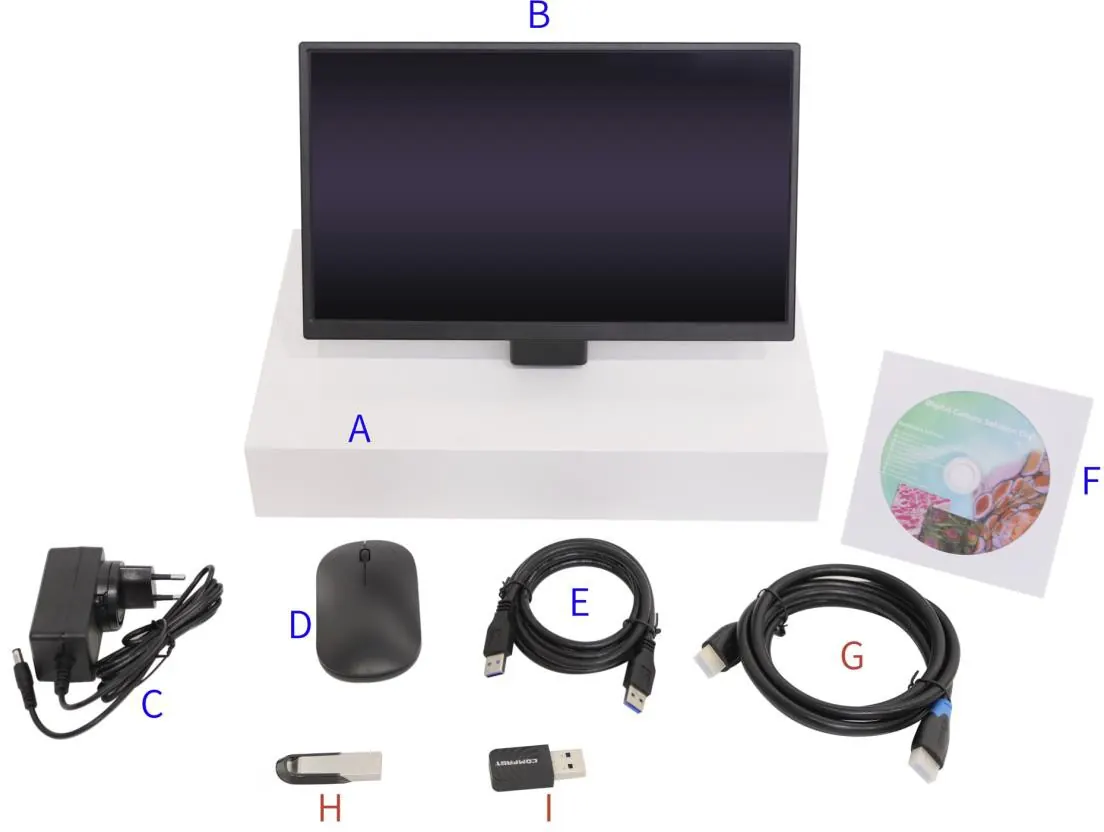 13.3” AIOCAM4K ALL-IN-ONE Camera LCD Screen for Microscope view 3