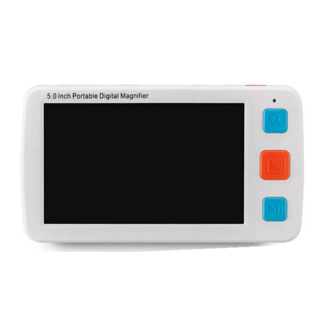 5.0 Inch 4-32X Digital Magnifier Stepless Zoom Portable for Reading