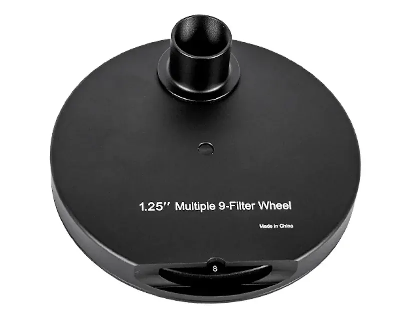 9-piece 1.25 Inch Manual Filter Wheel Astronomy Accessory Deep Space view 2