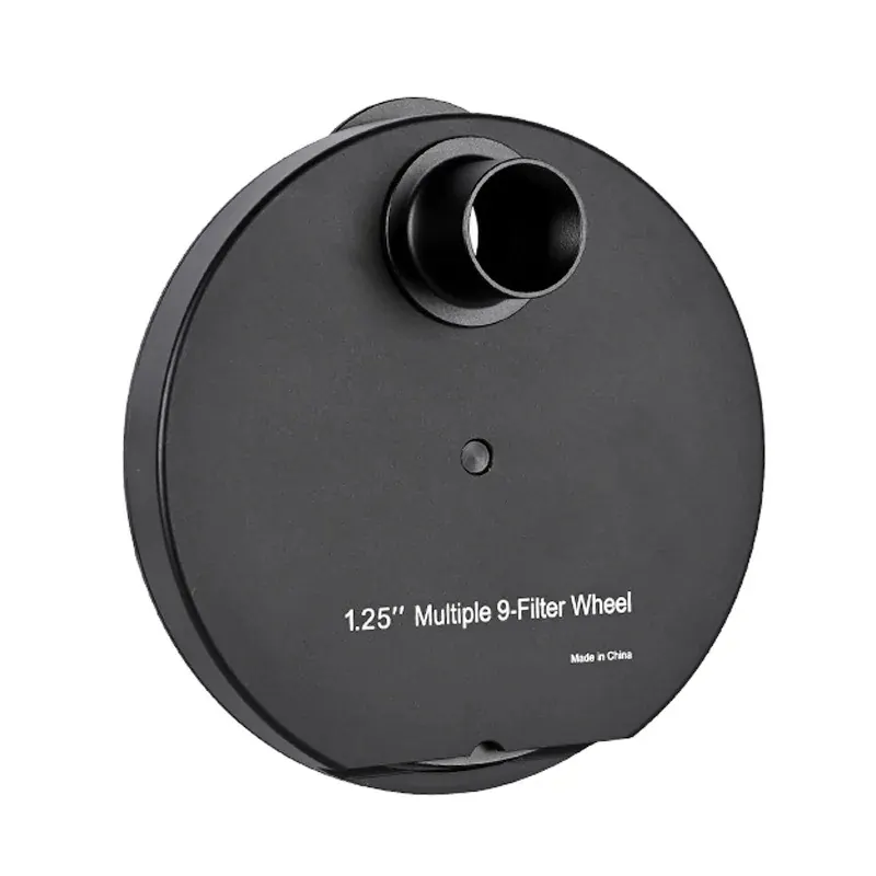 9-piece 1.25 Inch Manual Filter Wheel Astronomy Accessory Deep Space