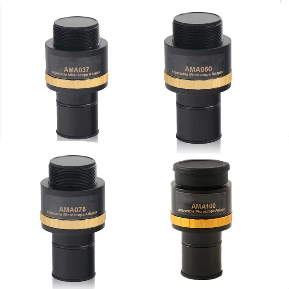 AMA 23.2mm Eyepiece to Adjustable Microscope Eyepiece Adapter