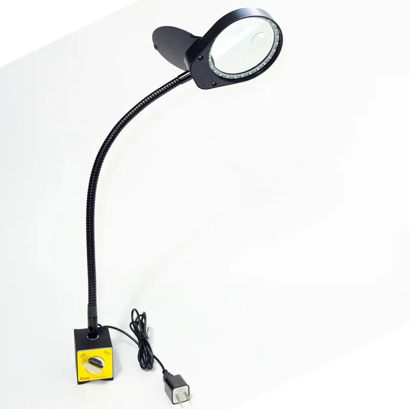 AM-6S 3X/10x or 8x/15x Reading Magnifying Glass Loupe Magnifier Lamp view 2