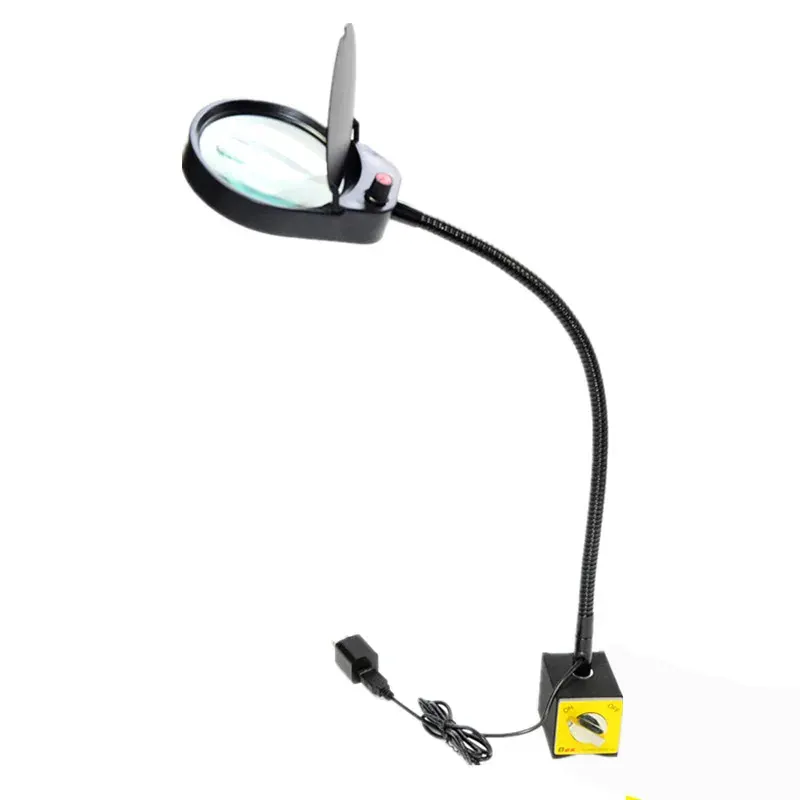AM-6S 3X/10x or 8x/15x Reading Magnifying Glass Loupe Magnifier Lamp view 3