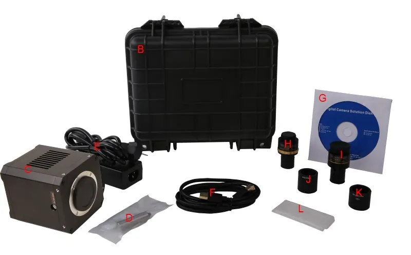 MAX TE-Cooling M52/C-mount USB3.0 CMOS Microscope Camera view 3