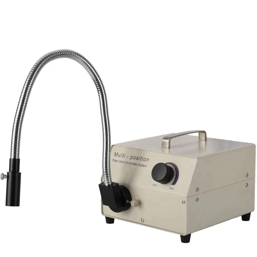 150W Microscope Single Gooseneck Optics Fiber LG-150T
