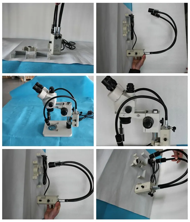 NXD-9 Gooseneck LED Spot Light for Stereo Microscope view 3
