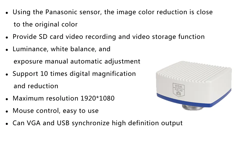 VAG USB Industrial Microscope Camera Panasonic AM3608A view 2