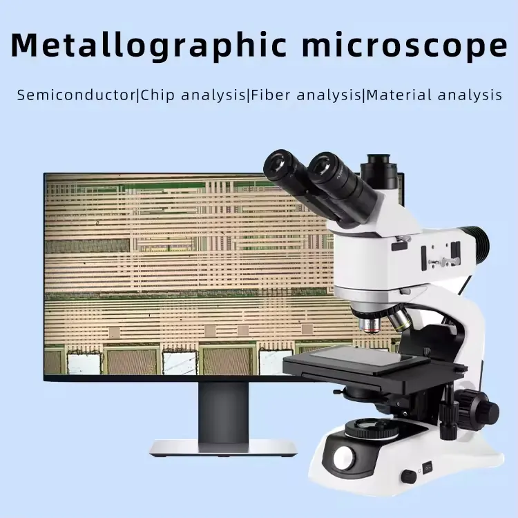 XGM100 Upright Metallurgical Microscope view 3