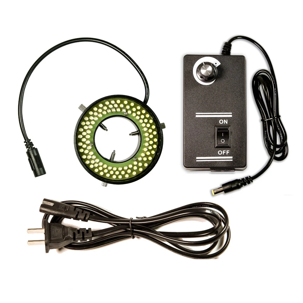 108pcs 41mm LED Ring Light Stereo Microscope AM-108-41