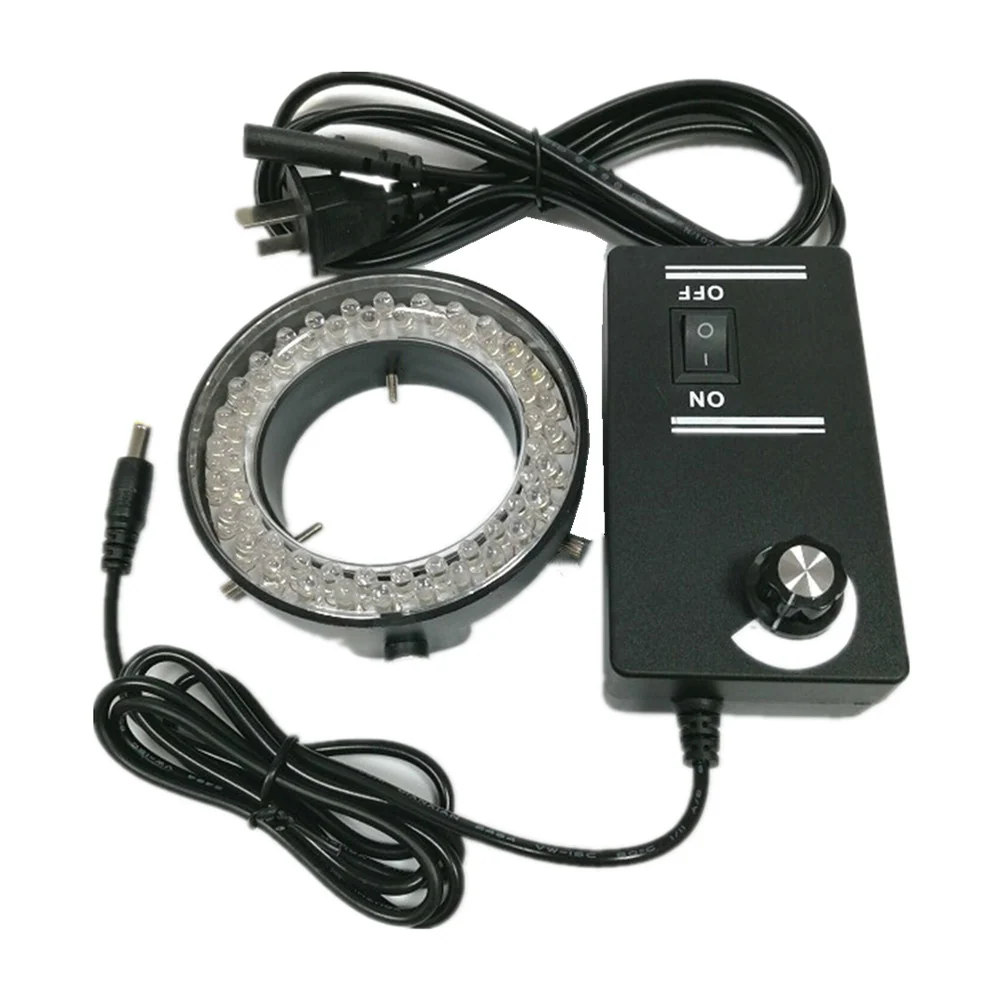 56pcs 61mm Stereo Microscope LED Ring light AM-56-61
