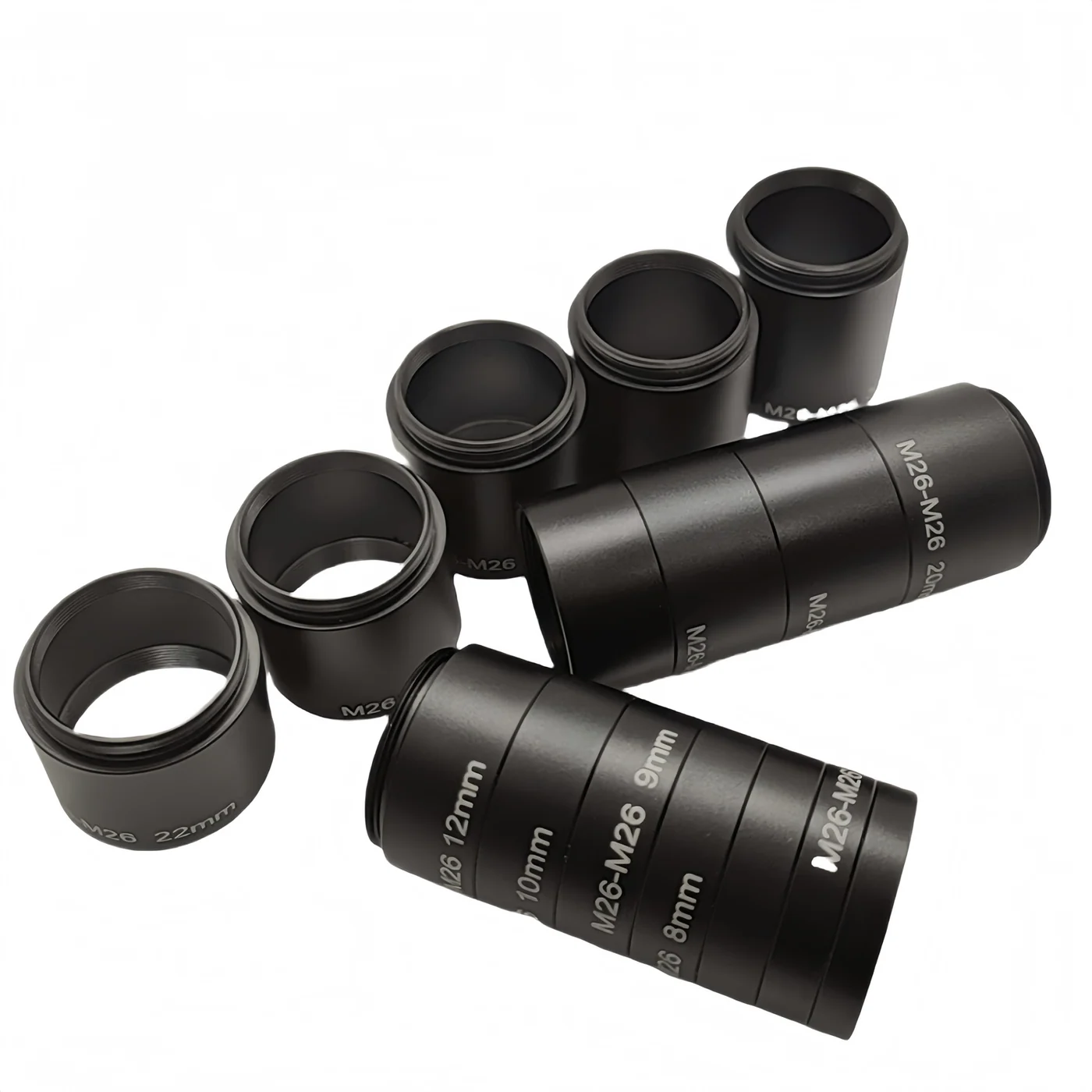 5mm-30mm M26x0.706 Extender Ring Suitable for Mitutoyo Microscope