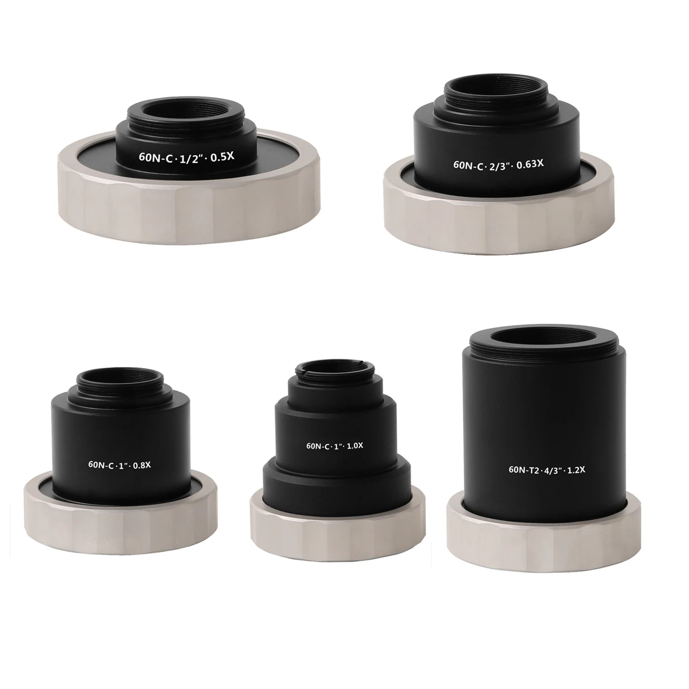 0.5X 0.63X 0.8X 1X 1.2X Adapter Compatiable for 60N Zeiss Microscope