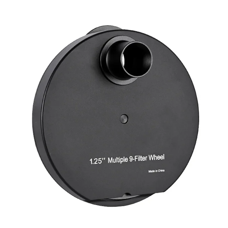 9-piece 1.25 Inch Manual Filter Wheel Astronomy Accessory Deep Space