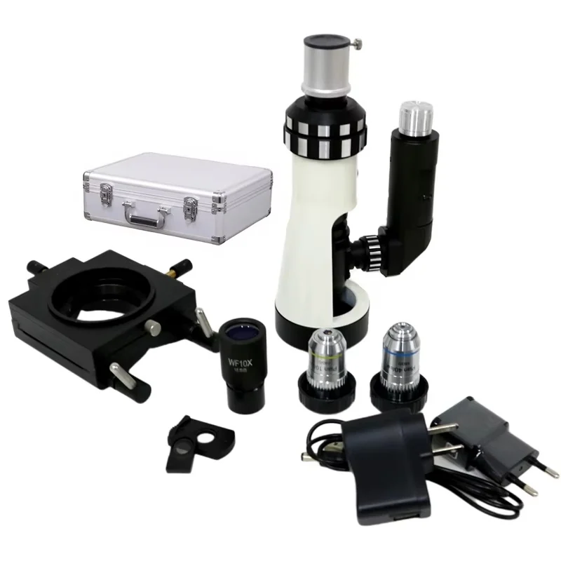 AJ-A HandHeld Portable Metallurgical Microscope with Polarizer