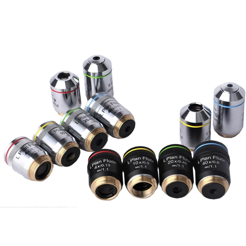 F180 Inverted Fluorescent Semiapochromat Biological Phase Contrast Objective