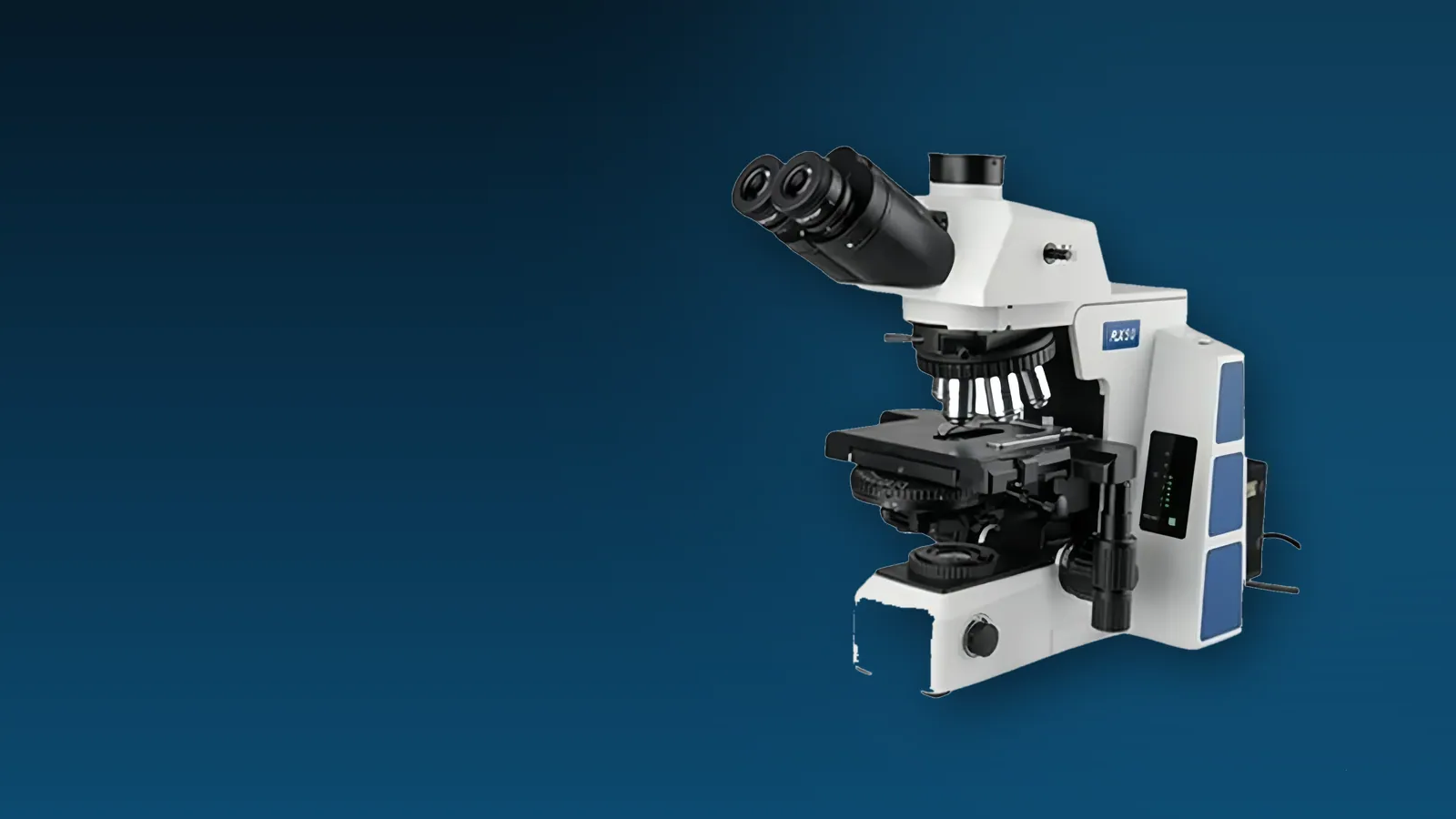RX50 research and clinical biological microscope from the AMADA catalogue