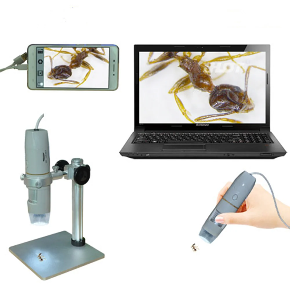 HT-60S Stand Digital Microscope Skin and Hair Analysis