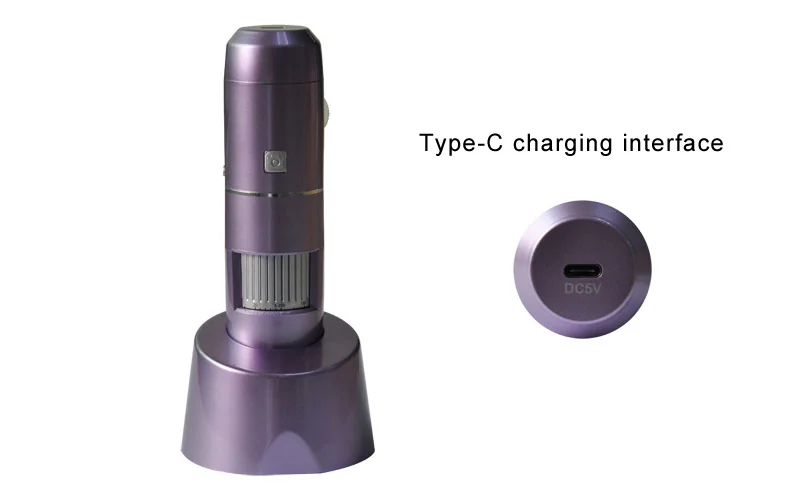 HT-BW36 WiFi Digital Microscope for Skin and Hair Analysis