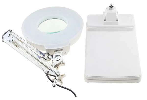 LT-86C 3x 5x 10x 15x 20x Desk Stand Magnifying Lamp PCB Inspection view 2