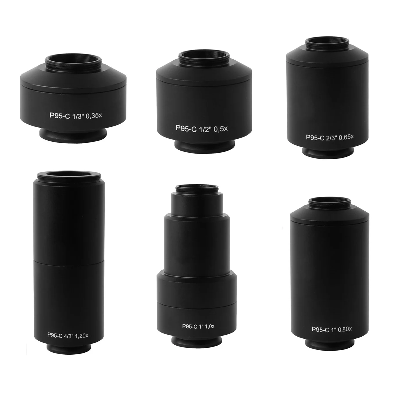 0.35X 0.5X 0.65X 0.8X 1X 1.2X Adapter Compatiable for P95 Zeiss Microscope