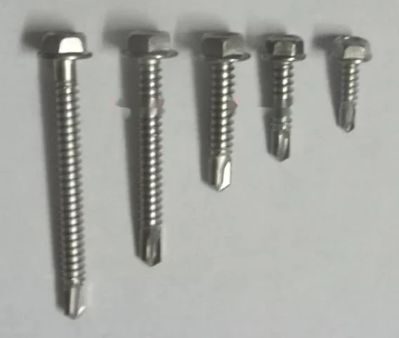 Stainless Steel Hex Washer Head Tek Screws manufactured by Beyond Fastener