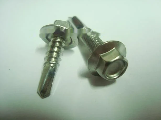 Hex Washer Flange Tek Screws manufactured by Beyond Fastener