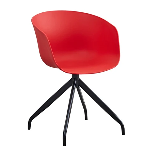 Modern plastic dining chair, produced in a broad colour range - view 2