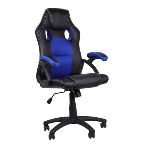 BW6010 leather racing chair with wide seat pan
