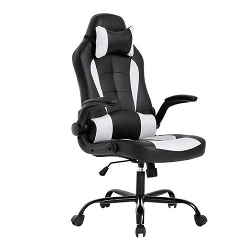 BW6015 leather racing chair with reinforced base
