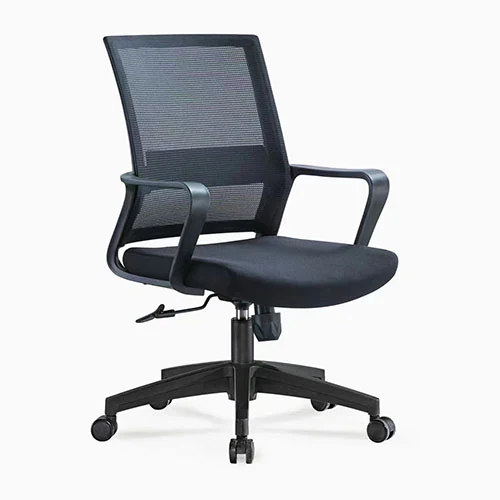 BW3052 mesh swivel chair, base model of a two-height pair