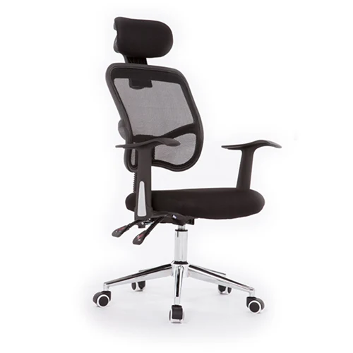 BW3056 ergonomic chair with neck pillow and contoured back