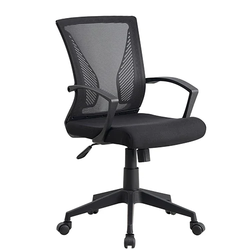 BW3064 mid back mesh chair for high-turnover shared seating
