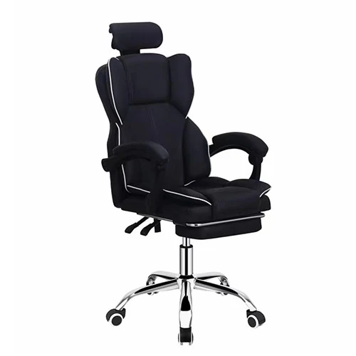 BW3506 leather swivel chair with neck pillow