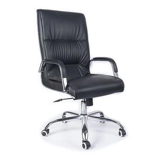BW3515 mid back leather ergonomic swivel chair