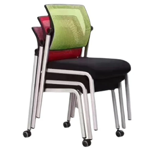 BW5217 mesh fixed chair on a four-leg frame - view 2