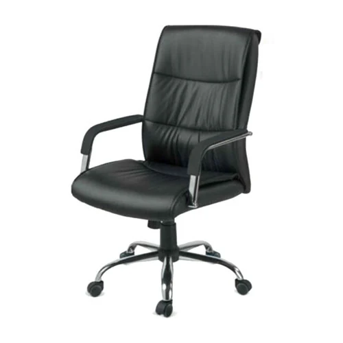 Mid back leather office swivel chair, USD 20-30, MOQ 100 pieces