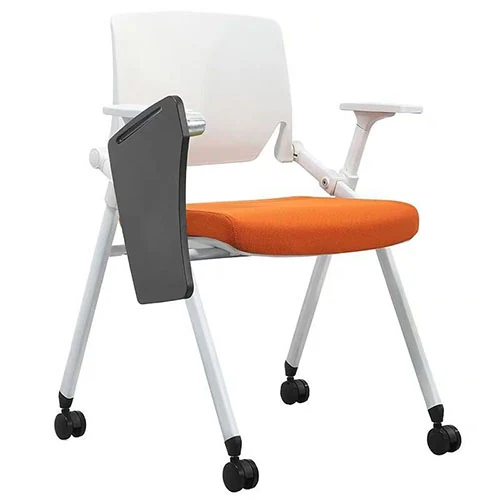 BW5412 folding training chair with a writing tablet option - view 2