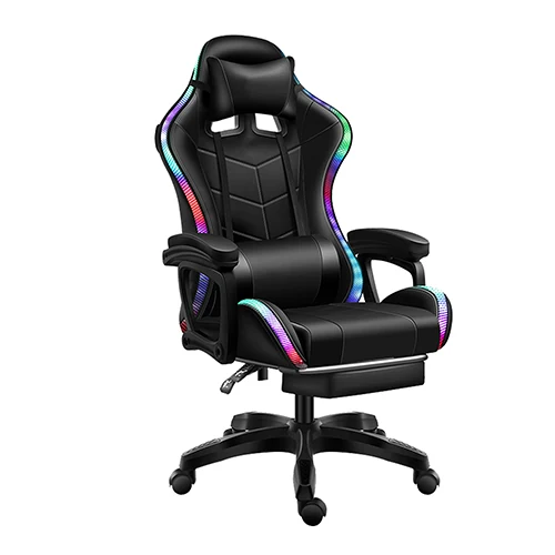 BW6006 RGB gaming chair with lighting integrated into the shell