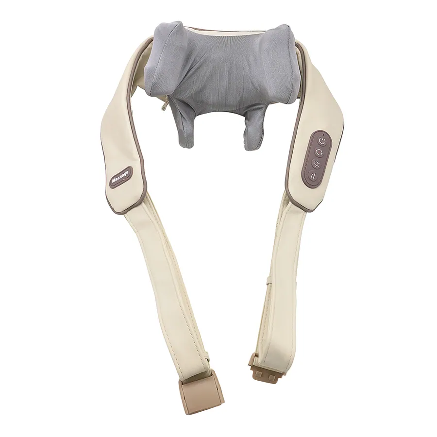 Deep Kneading Neck Hand-shaped Massager Wireless Shiatsu Electric Heating Neck And Shoulder Massager For Muscle Pain Relief manufactured by Bisd