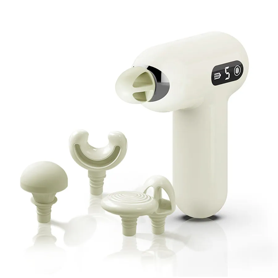 High Quality Handheld Percussion Massager Quick Rechargeable Body Vibration Massage Gun manufactured by Bisd