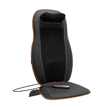 Portable Vibration Seat Massager Neck Back Home Shiatsu Heated Kneading Electric Massage Cushion detail view 3