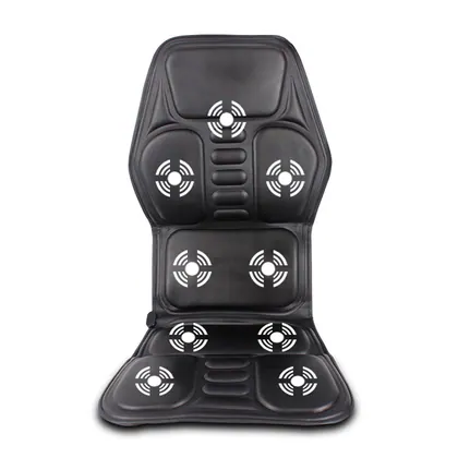 PU Neck Back Buttock Vibrating Massage Car Seat Cushion Full Body Home Electronic Vibration Massage Cushion detail view 4
