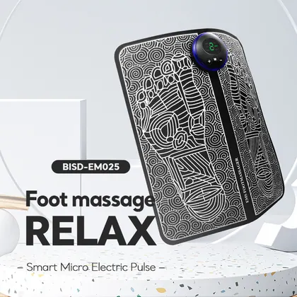 Newly Design Lightweight Appearance Shiatsu Deep Kneading Airbag Leg Foot Rest With Massager Machine detail view 5