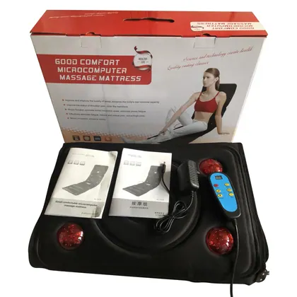 Oem Odm Massage Mat Mattress With Heating And Vibrating Full Body Shiatsu Electric Massage Mattress detail view 2