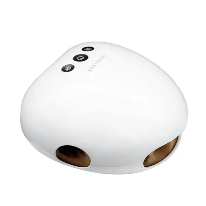 Oem Odm Electric Rechargeable Cordless Portable Shiatsu Air Compression Finger Hot Compress Hand Massager Machine detail view 4