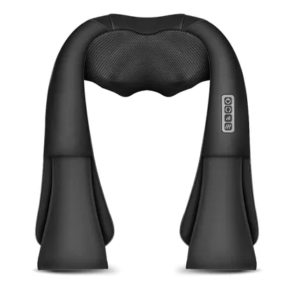Shiatsu Deep Kneading Back Massager With Heat Car Office Home Massager Belt Pain Relief Neck Shoulder Massager manufactured by Bisd