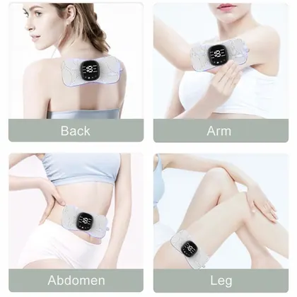 Tens Ems Mini Tens Unit Muscle Stimulator 6 Massage Mode Menstrual Cramp Relief Device Massager manufactured by Bisd