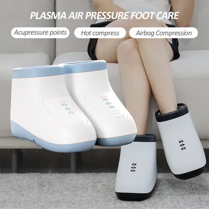 Newly Design Lightweight Appearance Shiatsu Deep Kneading Airbag Leg Foot Rest With Massager Machine Price detail view 6